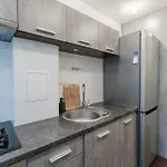 Inside Solec Center Apartment Warsaw
