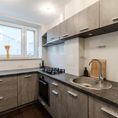 Apartman Inside Solec Center Varsó